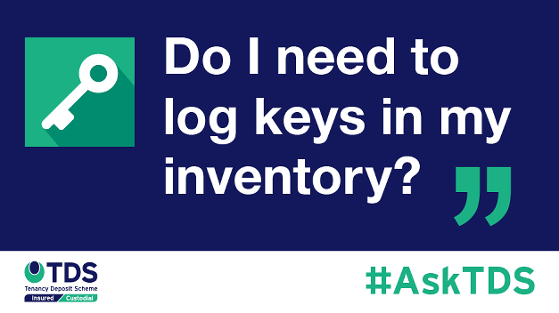 #AskTDS: "Do I need to log keys in my inventory?"