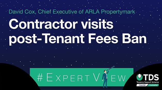 Image saying #ExpertView: Missed contractor visits post-Tenant Fees Ban